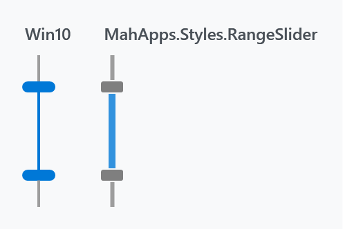 Both styles turned vertical