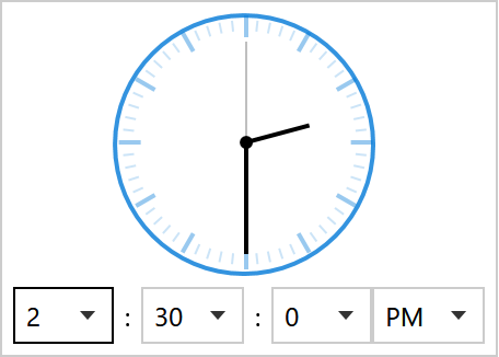 With seconds in the lists and on the clock