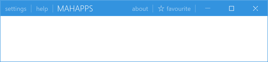 The three buttons at the end of the title bar