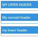 image of GroupBoxes with different character casing